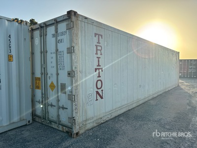 40 ft High Cube Refrigerated Conteneur de stockage (Inoperable)