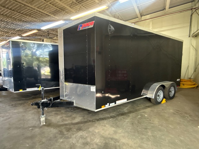 2023 Pace 16 ft T/A Enclosed Trailer w/Mueller Pipe Tapping System