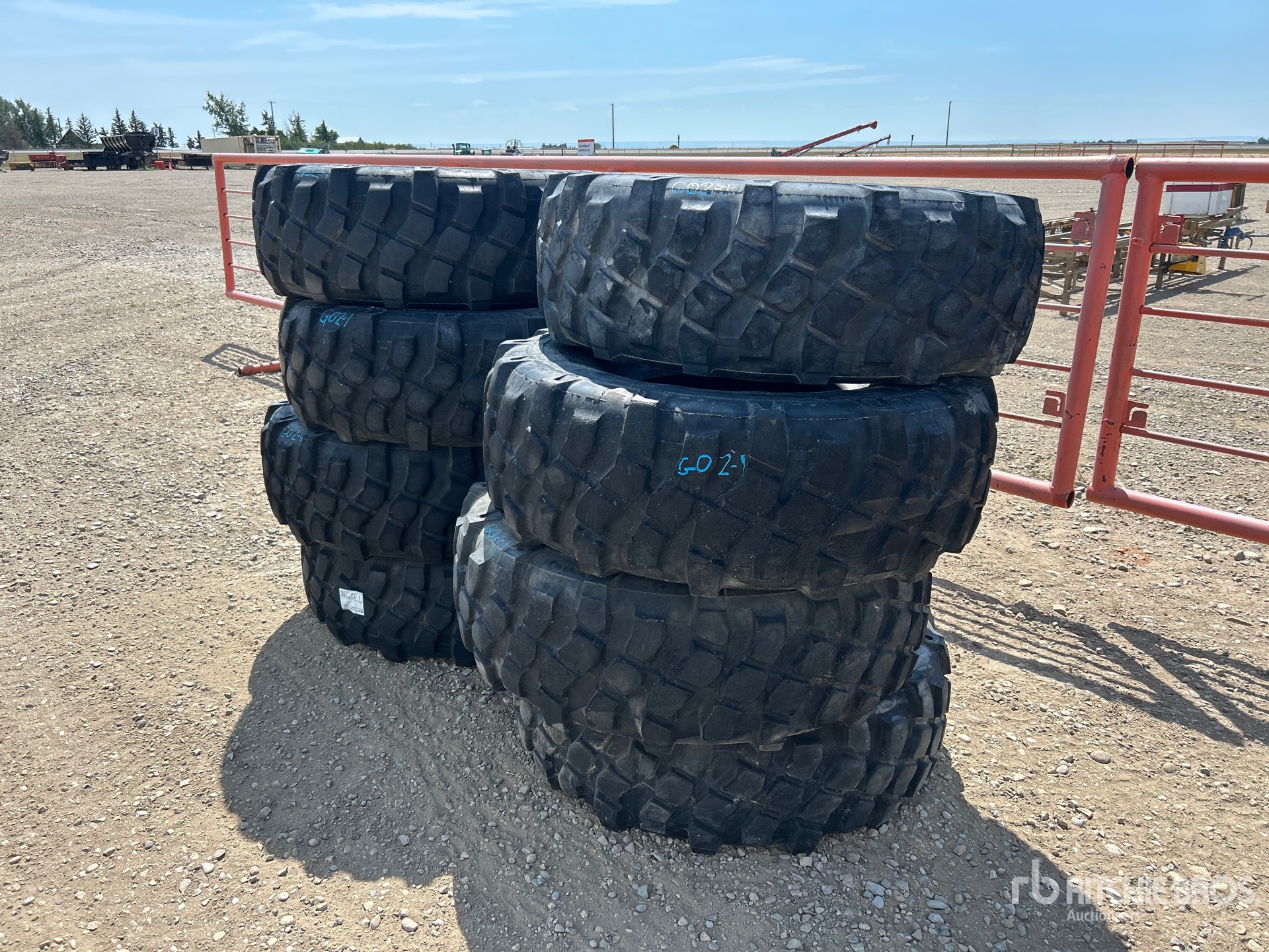 Quantity of (8) Michelin 395/85R20 Tires