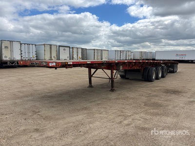 2013 Lode King 32 ft Super B-Train Lead Flatbed Trailer