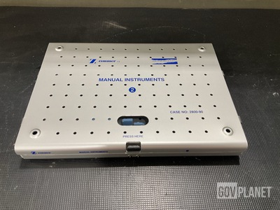 Zimmer 2800-90 Instrument Sterilization Case