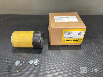 (2) Enerpac RCH121 Hollow Plunger Hydraulic Cylinders