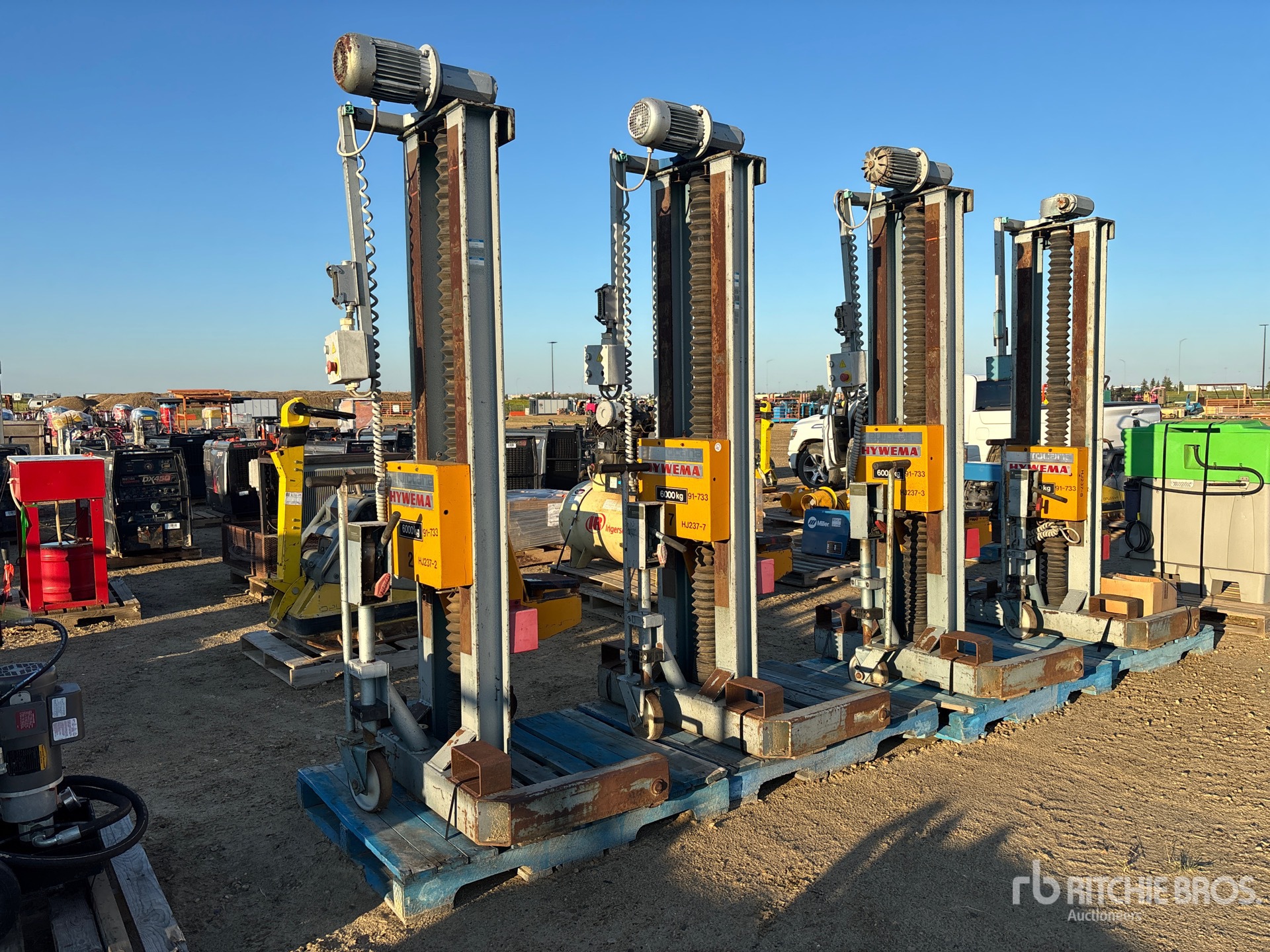 Quantity of (4) 1987 Hywema FL/N6 Vehicle Lift (Inoperable)