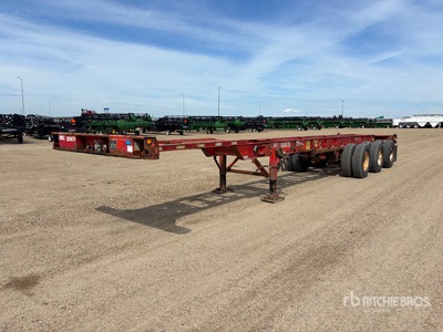 2014 Max Atlas Chassis Tri/A Extendable Container aanhangwagen