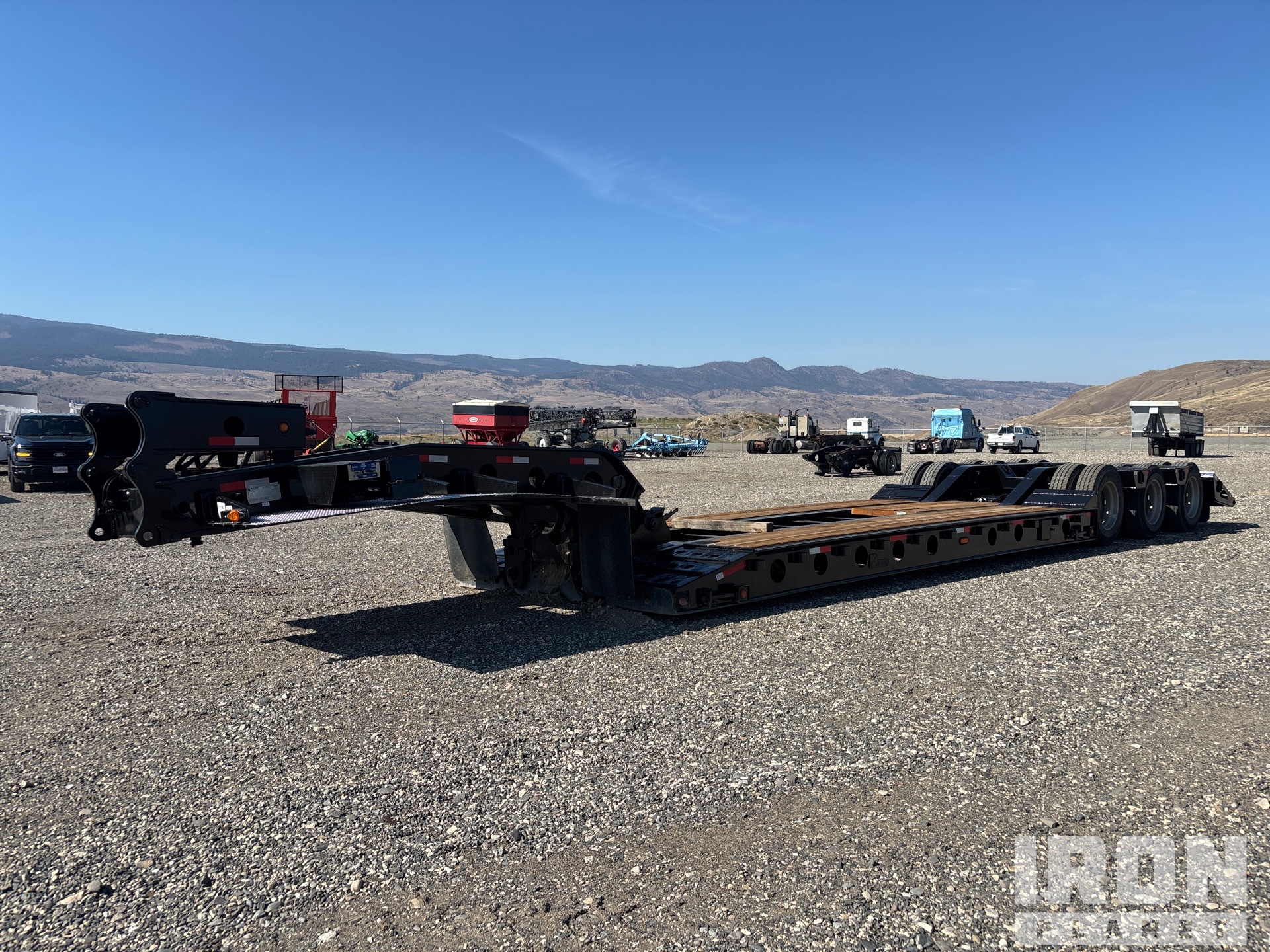 2017 K-Line 60 ton Tri/A Removable Gooseneck Góndola