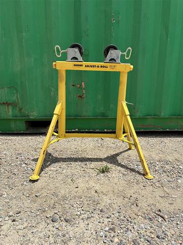 Quantity of (10)  Adjust-A-Roll Pipe Stand Tools