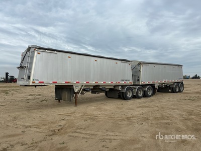 2013 Lode King 28 ft Super B-Train Lead Rimorchio per granaglie