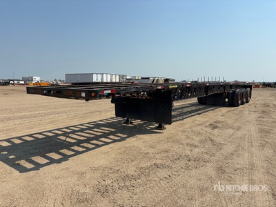2007 Manac 53 ft Tri/A Flatbed Trailer