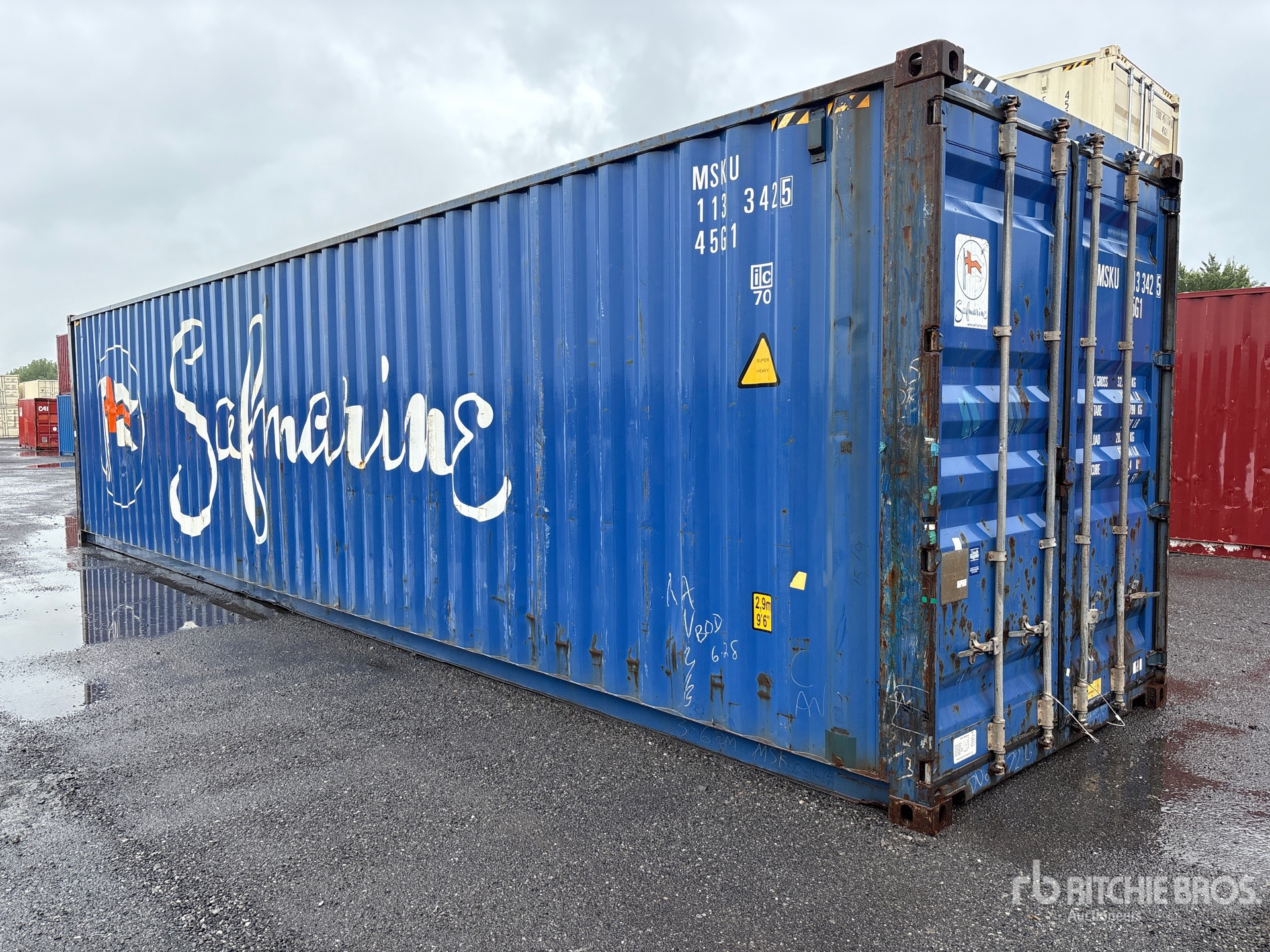 40 ft High Cube Storage Container