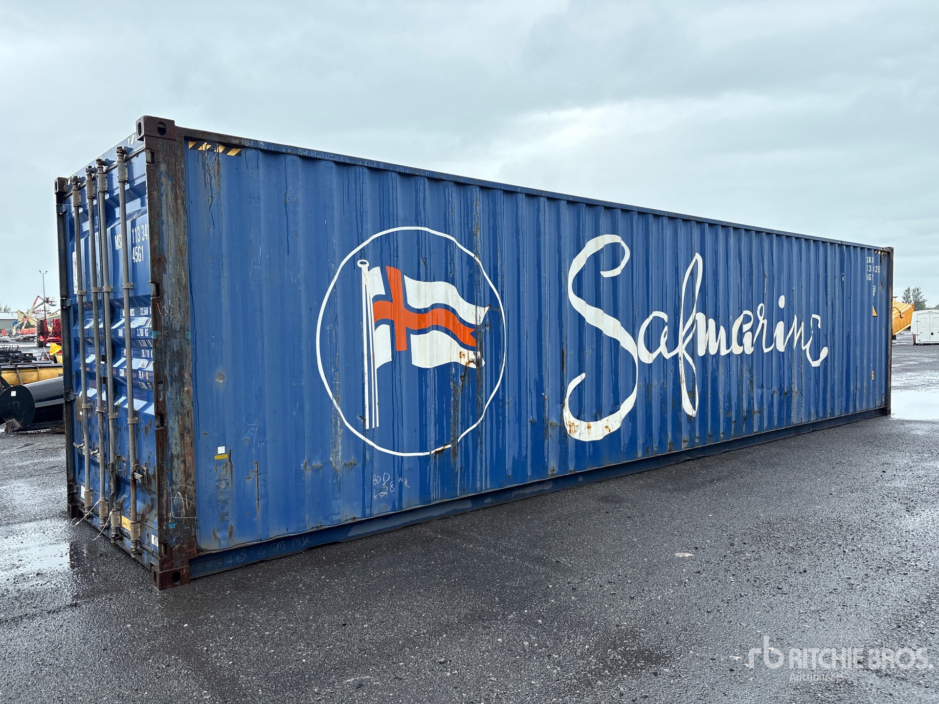2008 40 ft High Cube Storage Container