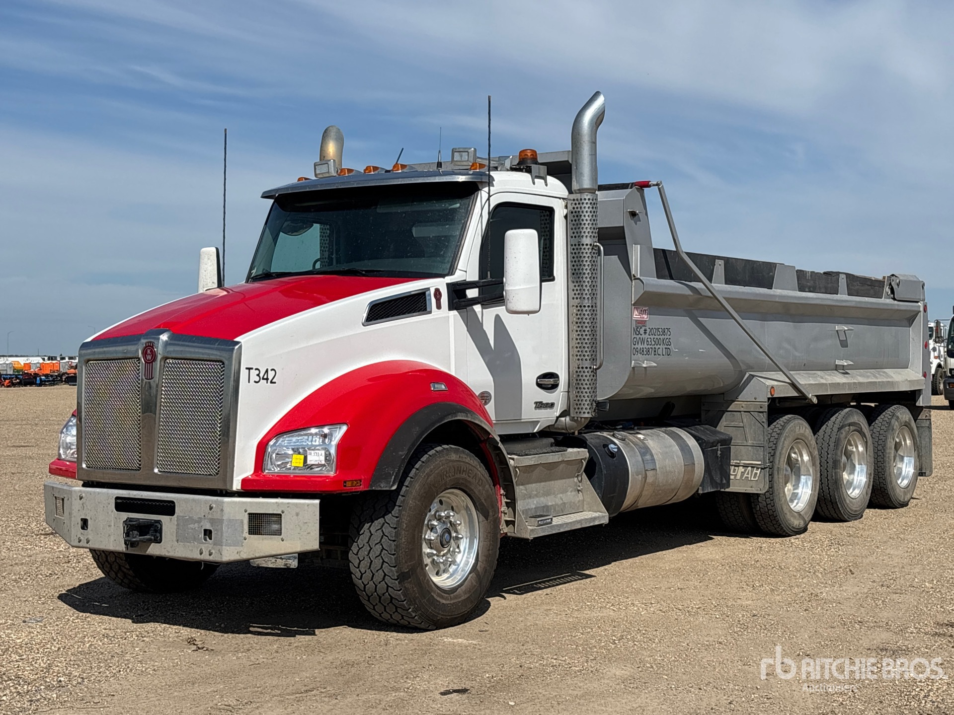 2024 Kenworth T880 8x6 Tri/A Dump Truck