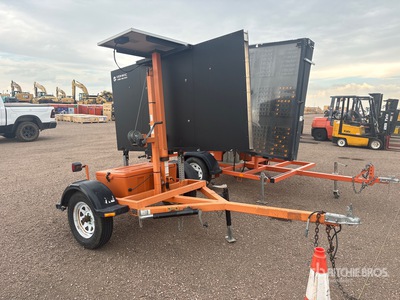 2014 Ver-Mac ST-4X8 85 W Solar Panneau fléché
