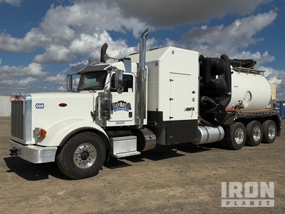 Foremost Tornado on 2020 Peterbilt 367 8x6 Camión de Excavación por Aspiración