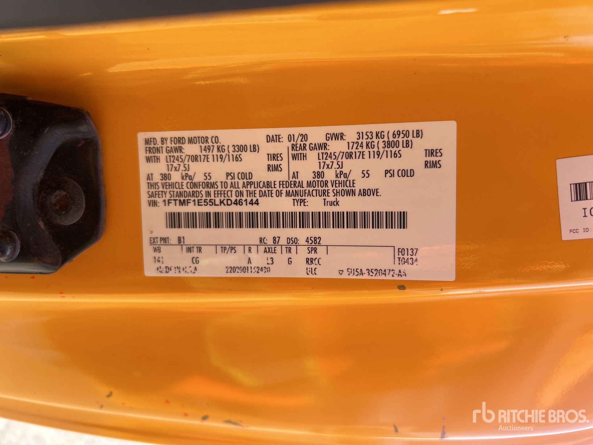 2020 Ford F-150 4x4 Pickup