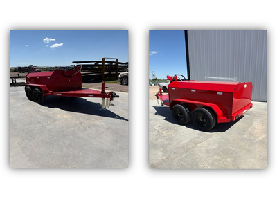 MX STAR 2840 L Trailer Mounted Steel Diesel Tanque para Combustible sobre Remolque (Sin Usar) / Réservoir de carburant (Unused)