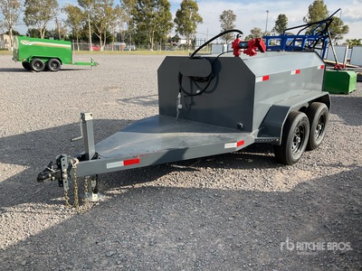 MX STAR 2840 L Trailer Mounted Steel Diesel T/A Tanque para Combustible sobre Remolque (Sin Usar) / Fuel Tank (Unused)