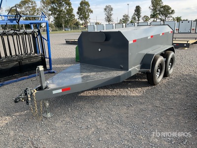 MX STAR 3748 L Trailer Mounted Steel Diesel T/A Tanque para Combustible sobre Remolque (Sin Usar) /& Fuel Tank (Unused)