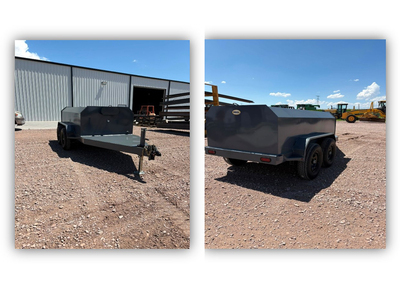 MX STAR 3748 L Trailer Mounted Steel Diesel Tanque para Combustible sobre Remolque (Sin Usar) /& Réservoir de carburant (Unused)