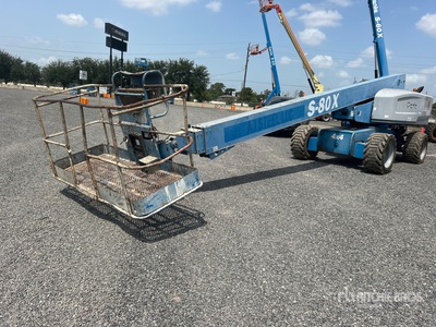 2012 Genie S80X 4WD Diesel Teleskoparbeitsbühne