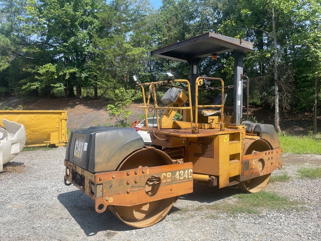 1998 Cat CB-434C Double Drum Roller 1998 Cat CB-434C Double Drum Roller