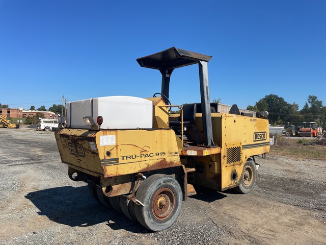 2000 Rosco Tru-Pac 915 9 Wheel Pneumatic Roller
