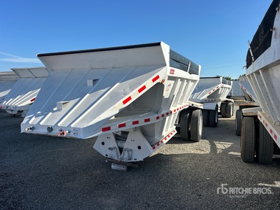 2006 Gallegos 20 ft T/A Spread Axle Belly Dump Trailer