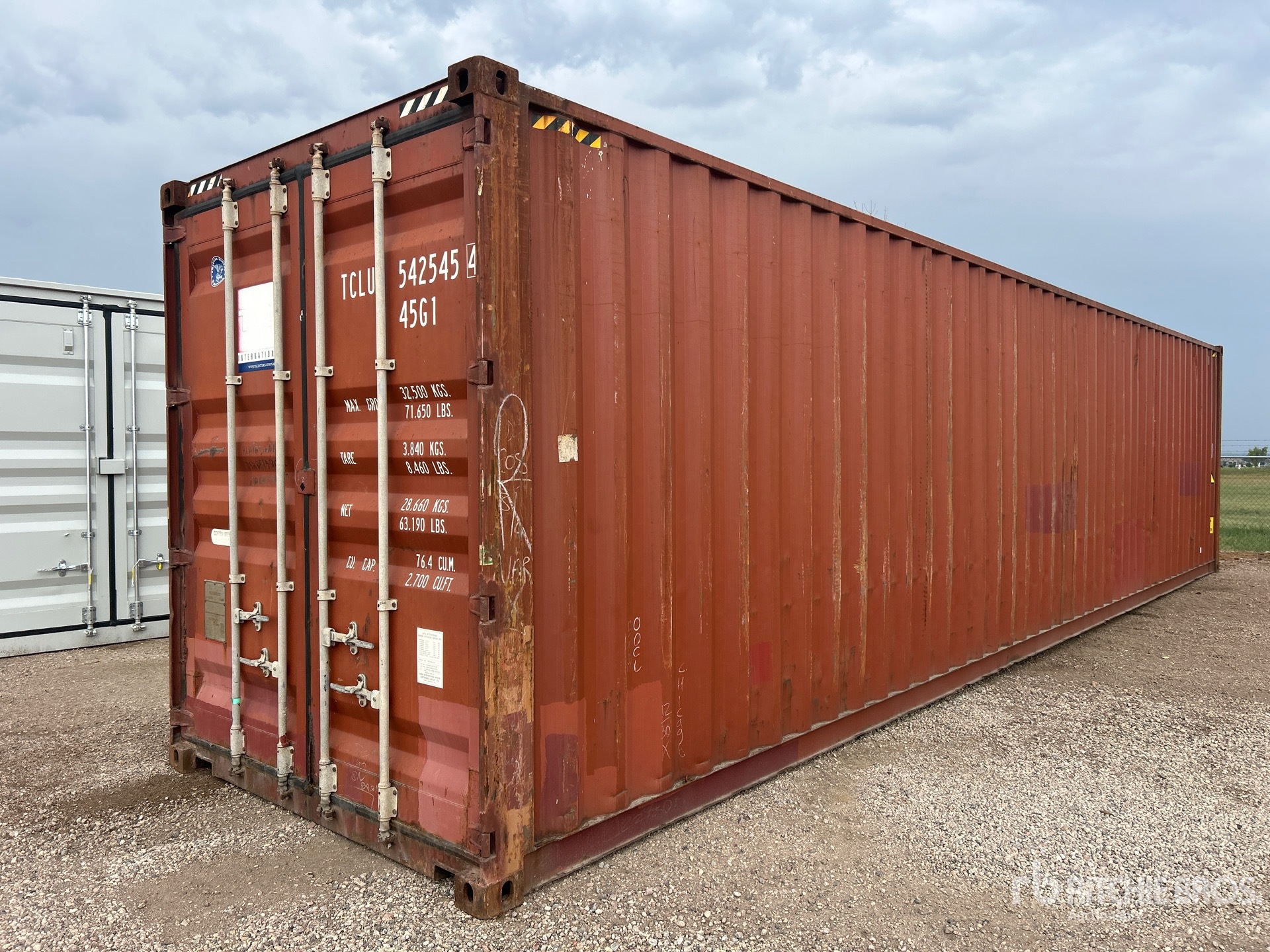 2010 40 ft High Cube Storage Container