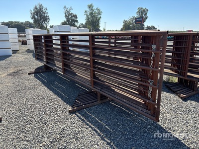Quantity of (10) 24 ft Corral Livestock Panel