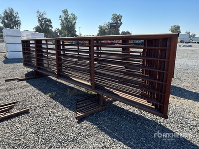 Quantity of (10) 24 ft Corral Livestock Panel