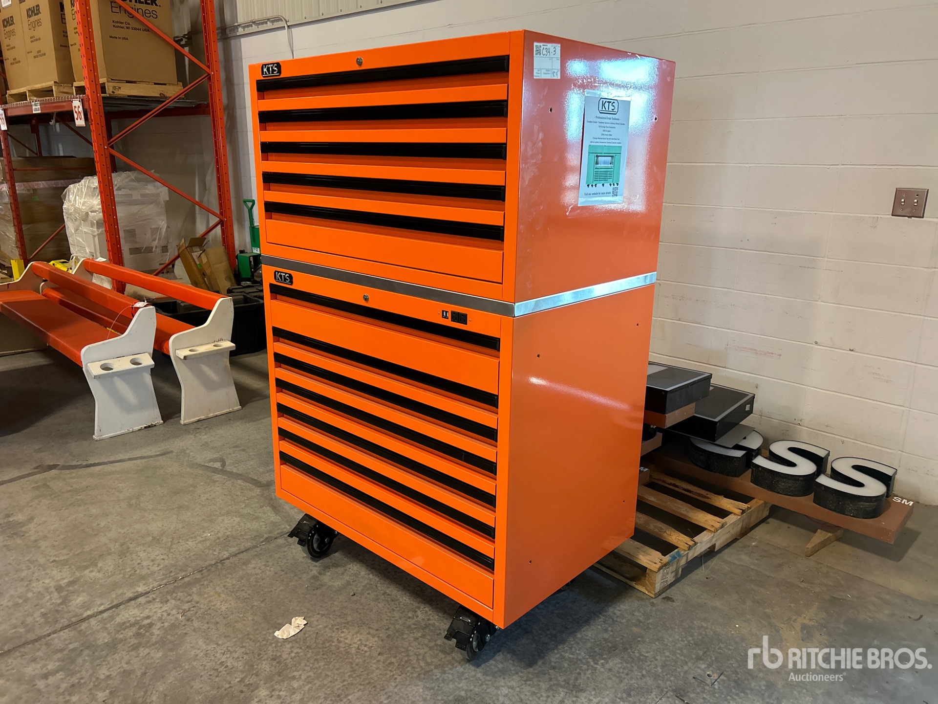 KTS 72 in 12-Drawer Tool Cabinet (Unused)