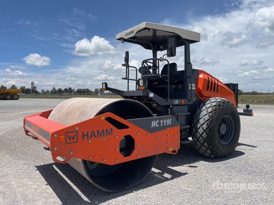 2025 Hamm HC119i Rodillo / Gladde trommelpers