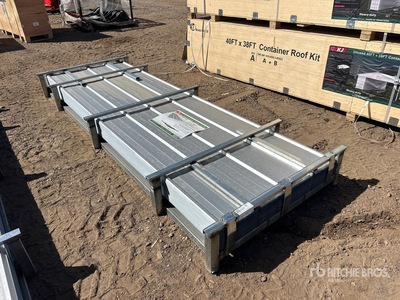 Quantity of (200) 2026 KJ K0310 10 ft Galvalume Corrugated Stalen platen (Unused)