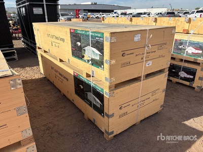 2026 KJ K3939 39 ft x 39 ft Metal Garage (Unused)