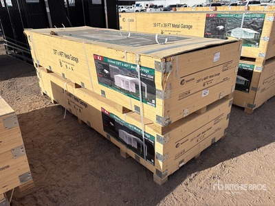 2026 KJ K2346 23 ft x 46 ft Metal Garage (Unused)
