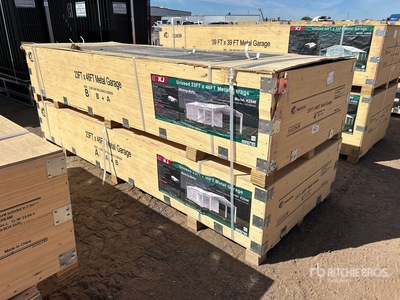 2026 KJ K2346 23 ft x 46 ft Metal Garage Bâtiment d'entreposage (Unused)