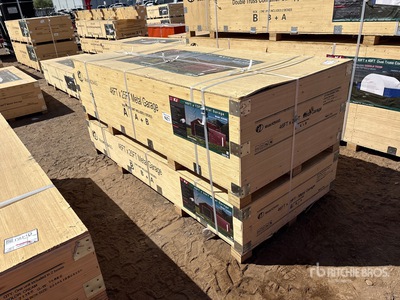 2026 KJ K2545G 46 ft x 25 ft Metal Garage Storage Building (Unused)