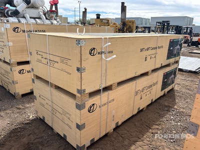 2026 KJ K4036 36 ft x 40 ft Container Roof Kit Auvent de stockage (Unused)