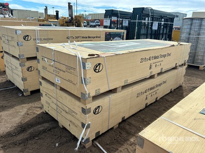 2026 KJ K0020 23 ft x 40 ft Metal Garage Bâtiment d'entreposage (Unused)