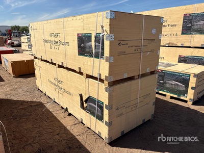 2026 KJ K4080 40 ft x 80 ft Prefabricated Metal Frame Storage Building (Unused)