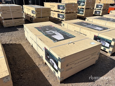 2026 KJ K2223 22 ft x 23 ft Metal Garage Storage Building (Unused)