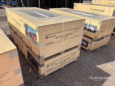 2026 KJ K2545G 46 ft x 25 ft Metal Garage (Unused)