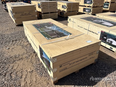 2026 KJ K2223G 22 ft x 23 ft Metal Garage Bâtiment d'entreposage (Unused)
