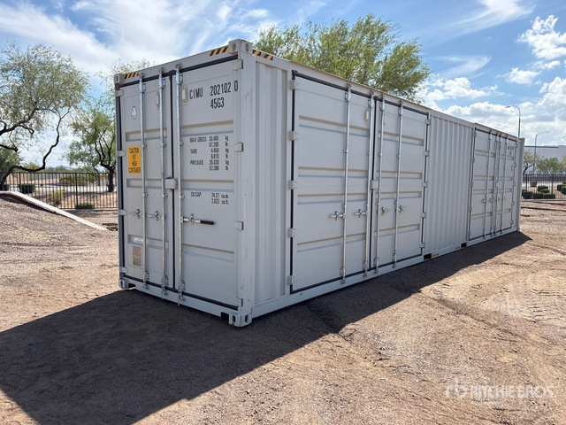 2026 40 ft High Cube Multi-Door Storage Container