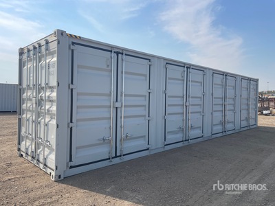 2026 40 ft High Cube Multi-Door Storage Container