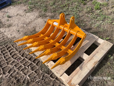 2026 GIYI 32 in Fit To Cat 305 Teeth Rastrillo para excavadora (Unused)