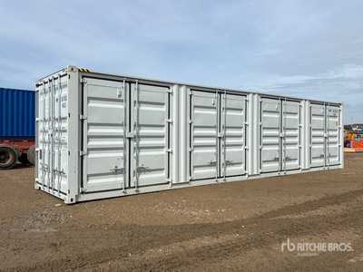 2026 40 ft High Cube Multi-Door Storage Container