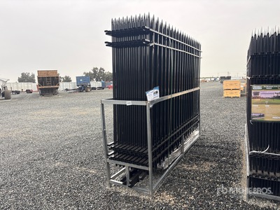 2026 SKLP SK-N20 10 ft x 7 ft Galvanized Fencing (Unused)