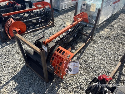 2026 GIYI GY-X39 39 in Mini Skid Steer Trencher (Unused)