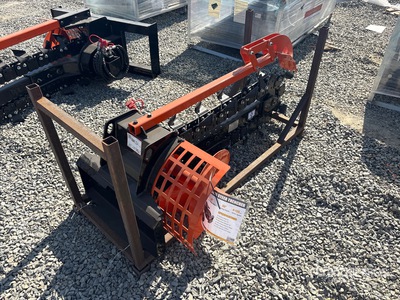 2026 GIYI GY-X39 39 in Mini Skid Steer Trencher (Unused)