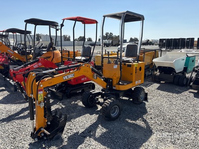 2026 VICSEC VC-L13 Wheeled Mini Mini Excavator (Unused)